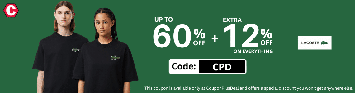 Verified Lacoste Coupon Code UAE 80 OFF FREE Shipping 2024